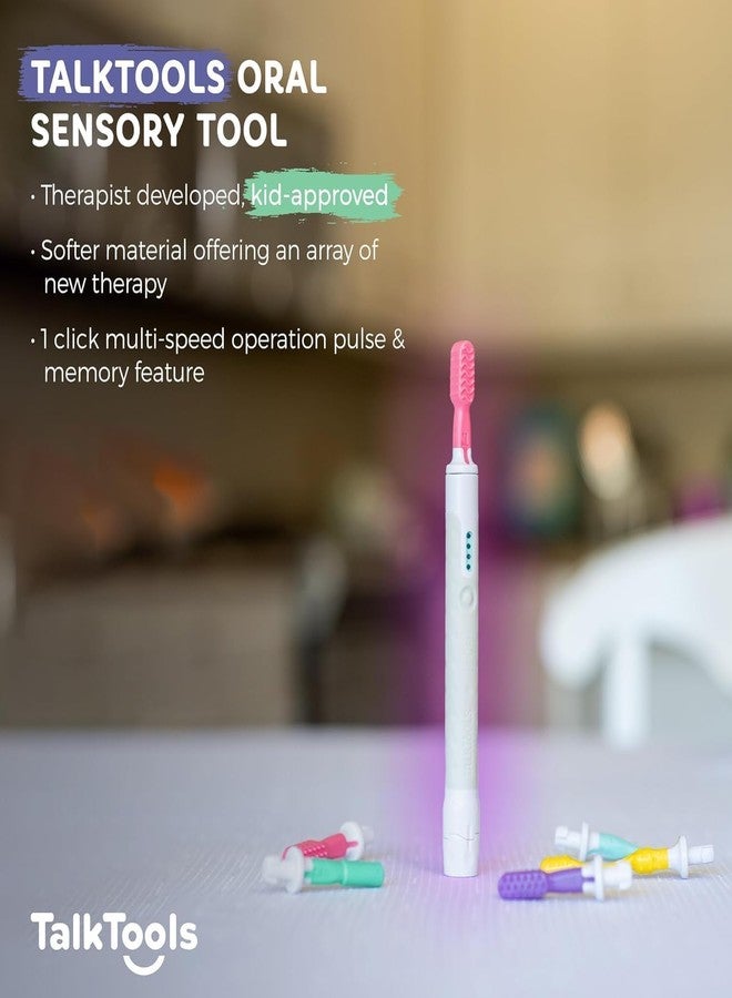 TalkTools Sensi Kit & 5 Tips - Sensory Therapy Tool for Speech and Feeding, Autism Sensory Products, ADHD Tools, Speech Therapy Gifts for Autism Children (Grey) - Image 3